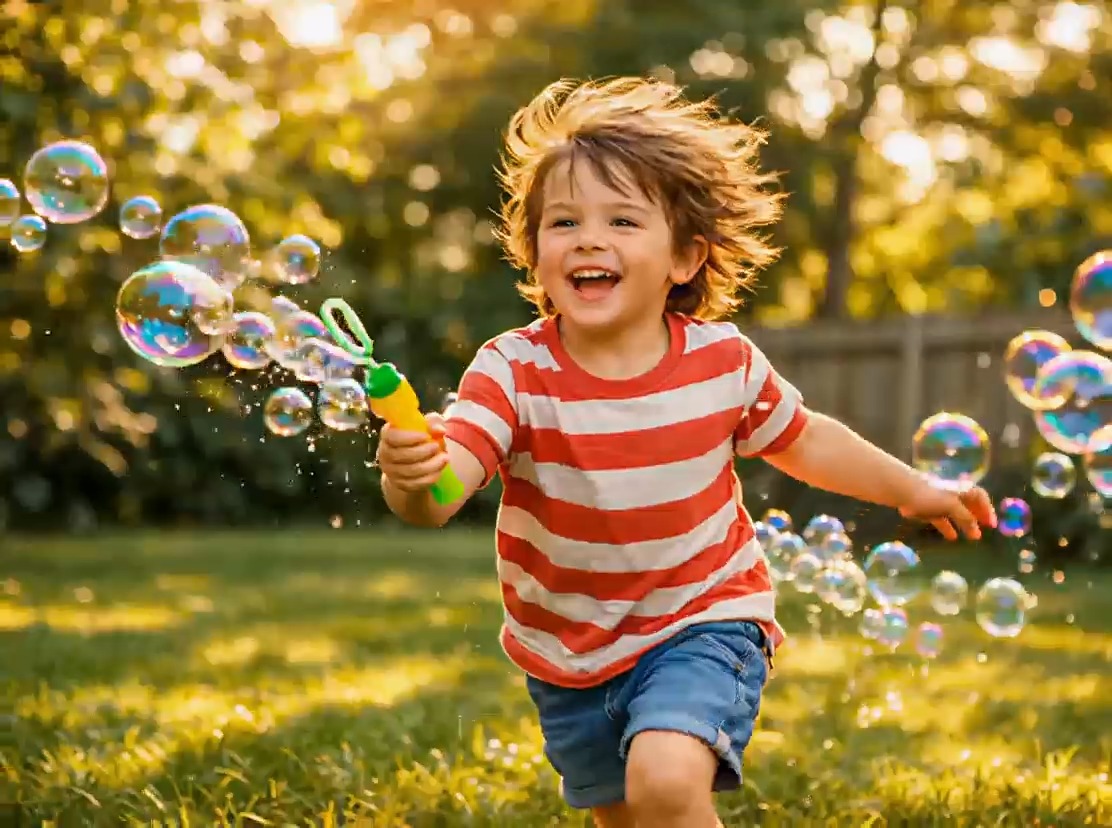 Summer Bubble Chasing